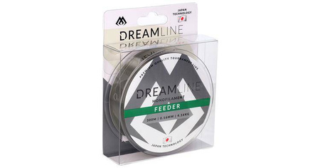 ŻYŁKA DREAMLINE FEEDER (MOSS GREEN) - 0.26mm / 8.60kg / 300m - 1 szp. MIKADO ZDL300-300-026