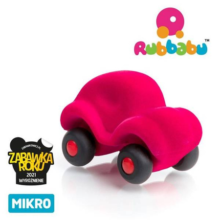 Rubbabu Zestaw 8 sensorycznych mikro - pojazdów (opakowanie zbiorcze 8 szt.)