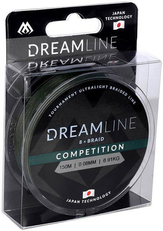 PLECIONKA DREAMLINE GREEN 0.10mm\8.73kg\150m - op. 1szp. MIKADO ZDL000G-150-010