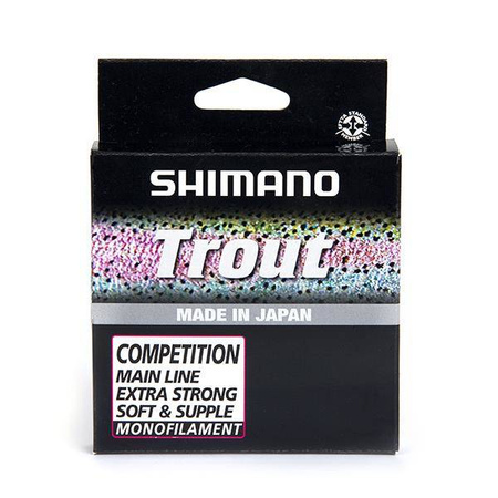 Żyłka Trout Competition 0,22mm 150m 4,05kg Red Shimano (TROUTCM15022)