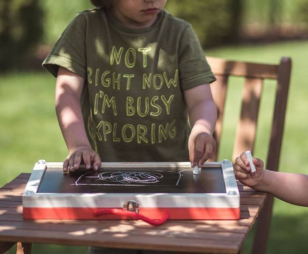 Tablica z magnesami w walizce 4 w 1, Janod