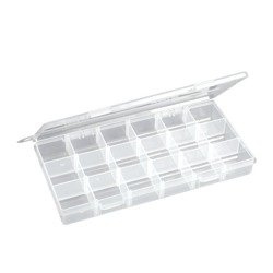 Pudełko twisterowe z regulowanymi przegródkami 23x11.5x3cm Robinson 74-TW-R32