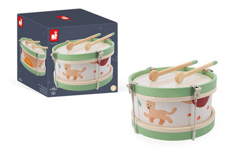 Drewniany bębenek Sunshine 18m+, Janod