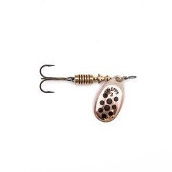 Błystka Mepps AGLIA DECOREES miedziana / czarne kropki nr 2