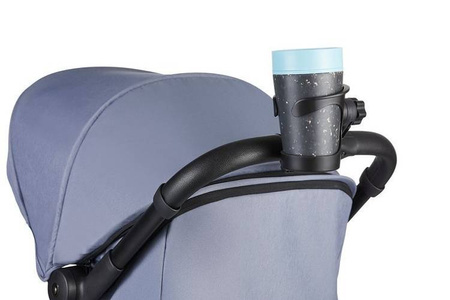 Easywalker Jackey Kompaktowy, samoskładający się wózek spacerowy z torbą transportową Steel Grey