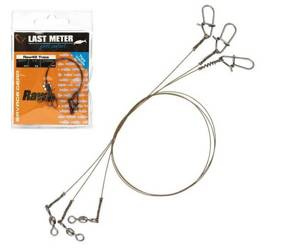 Przypony Savage Gear Raw49 Uncoated Trace 20cm 0.27mm 7kg 3szt Swivel/Needle Snap (54866)
