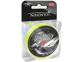 PLECIONKA NIHONTO FINE BRAID  012 YELLOW 15M