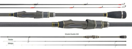 STREETO DOUBLE 240 1.5-10G / 5-25G WĘDKA KONGER 164000240