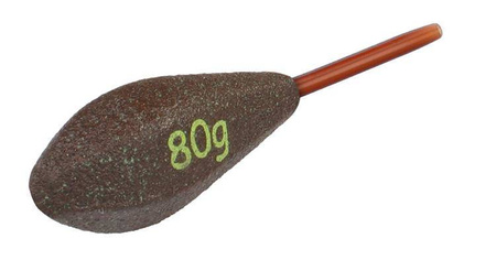 CIĘŻAREK - INLINE DALEKIEGO ZASIĘGU - 120g - CIEMNO ZIELONY - op.10szt. MIKADO OMK-53G-120