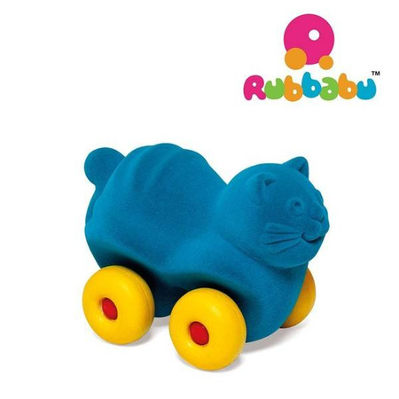 Rubbabu Zestaw 6 sensorycznych zwierzątek - pojazdów (opakowanie zbiorcze 6 szt.)