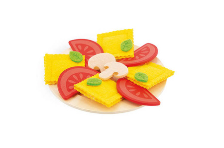 Filcowy zestaw makaronów i akcesoria do przyrządzania włoskiej pasty 3+, Janod