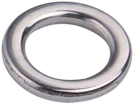 KÓŁKO ŁĄCZNIKOWE BKK - SOLID RING Nr.3 STAINLESS STEEL - torebka 18szt. MIKADO 300101-3