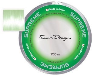 Żyłka TEAM  SUPREME / Made In Japan 150 m 0.25 mm/7.10 kg jasnozielona    DRAGON PDF-30-14-325