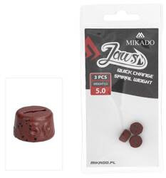 WYMIENNE OBCIĄŻENIE - DO WKRĘTÓW - JAWS QUICK CHANGE SPIRAL - 5gr - op.3szt. MIKADO OMGJQ-5-W