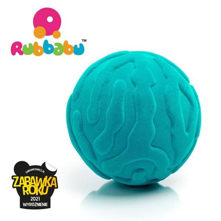 Rubbabu Zestaw 6 sensorycznych piłek z delikatną fakturą (opakowanie zbiorcze 6 szt.)