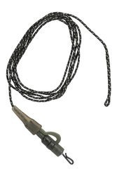 ZESTAW KARPIOWY LEADCORE 80CM Z BEZPIECZNYM KLIPSEM 2 - op.2szt MIKADO AMC-ZK-001