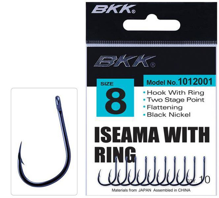 HACZYK BKK - ISEAMA WITH RING Nr.9 BN - torebka 10szt. MIKADO BN1012001-9