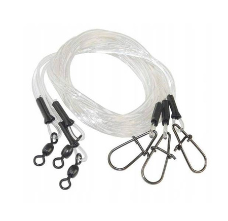 Przypony szczupakowe Savage Gear Regenerator Trace 50cm 0.85mm 20kg Swivel Needle Snap 3szt. (54870)