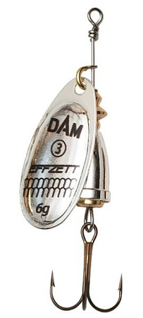 BŁYSTKA OBROTOWA SPINNER EFFZETT EXECUTOR ROZMIAR 3 - 6g SILVER DAM 5127106