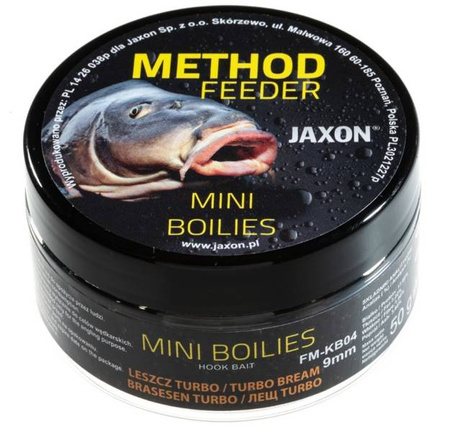 KULKI MINI JAXON METHOD FEEDER 9MM LESZCZ TURBO 50G JAXON FM-KB04