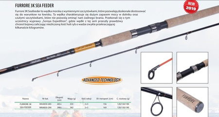 FURRORE 3K SEA FEEDER 265+MIKADO WAA850-265