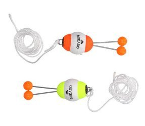 BOMBKA PODWIESZANA, SYGNALIZATOR SAMOWYPINAJĄCY (STYROPIANOWY) - CZERWONY I ŻÓŁTY rozm. M -op.10szt. MIKADO AMS02-2002-M