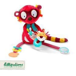 LILLIPUTIENS Przytulanka aktywizująca wielofunkcyjna Lemur George 3 m+