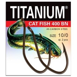 Haczyk Titanium CAT FISH (2 szt.), rozm. 10/0 Robinson 02-P-400BN-10/0