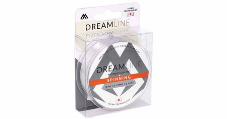 ŻYŁKA DREAMLINE SPINNING (CLEAR) - 0.30mm / 10.88kg / 150m - 1 szp. Mikado-ZDL400-150-030