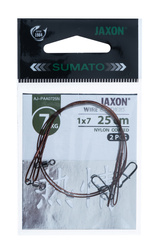 PRZYPON JAXON SUMATO 1X7 NYLON 25CM 7KG 5X2SZT JAXON AJ-PAA0725N