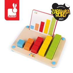 Drewniana układanka Nauka liczenia Essentiel, Janod