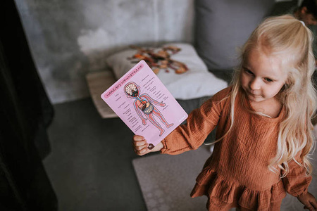 Układanka magnetyczna Ciało człowieka, Janod