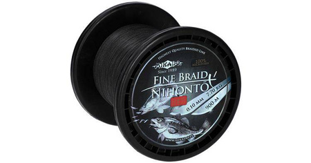 PLECIONKA NIHONTO FINE BRAID  040 BLACK 900M