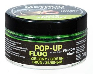 KULKI POP-UP FLUO METHOD FEEDER 10MM ZIELONY 30G JAXON FM-KD04
