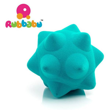 Rubbabu Zestaw 6 sensorycznych piłek z mocną fakturą (opakowanie zbiorcze 6 szt.)