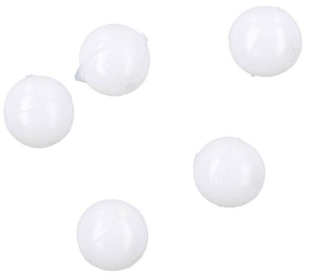 KORALIK OKRĄGŁY 4mm - Biały - op.25szt. MIKADO AM-SUR-K01-4-W