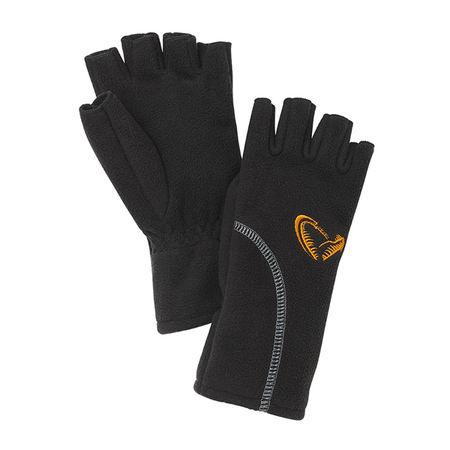WIND PRO HALF FINGER XL BLACK Savage Gear (76473)