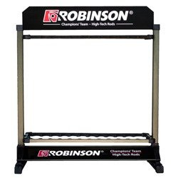 Stojak na wędki aluminiowy z logo Robinson 82x72x32 99-ST-002