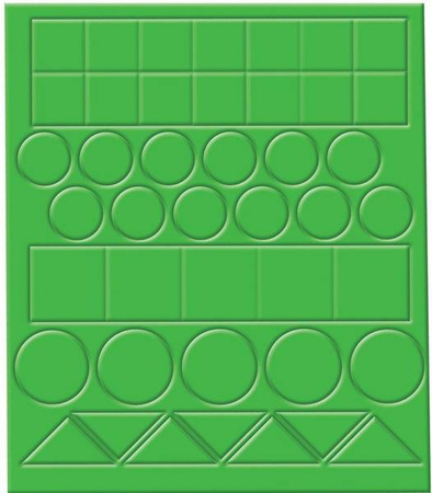 Zestaw kreatywny Mozaika Pojazdy 3+, Janod