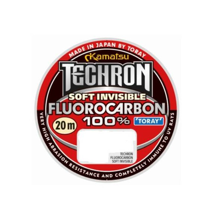 TECHRON FLUOROCARBON 100% SOFT INVISIBLE 0,104/20 KAMATSU 296010010
