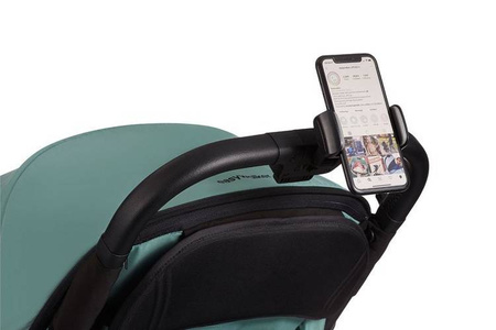 Easywalker Uchwyt do telefonu z dodatkowym uniwersalnym uchwytem montażowym Unikalny System Akcesoriów