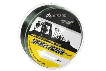 PRZYPON STRZAŁOWY - SNAG LEADER KHAKI 60lbs/0.60mm/80m - op.1szt. mikado AMC-SL60K