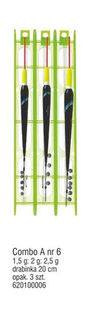 ZESTAW SPŁAWIKOWY COMBO A NR.6 OP.3SZT KONGER 620100006