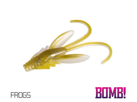 Sztuczna przynęta/guma BOMB! Nympha /10szt 2,5cm/FROGS Delphin (690040306)