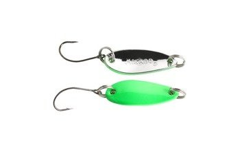 BŁYSTKA WĘDKARSKA 2.4 cm / 2.5 g / GREEN FLUO-SILVER MIKADO PMB-I01-2.5-FS