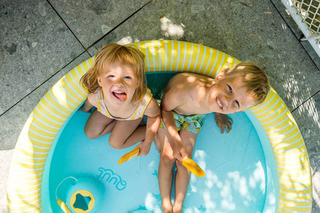 QUUT Dmuchany basen duży Ø 120 cm Dippy Banana Blue