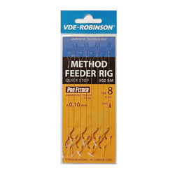 Przypon plecionka VDE-R quick stop MF 502BM rozm. 8, śr. 0,120mm VDR Team 01-V-B502BM-08Q