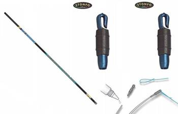 Dołożyć gratis 2 szt. łącznika w wersji wyczynowej 1,8mm Stonfo (AS-1180) + Wędka bat VDE-R Team Nano Core Pole SX2 - 700 VDR Team 11W-PV-S70