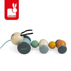 Drewniana dżdżownica do ciągnięcia Sweet Cocoon, Janod