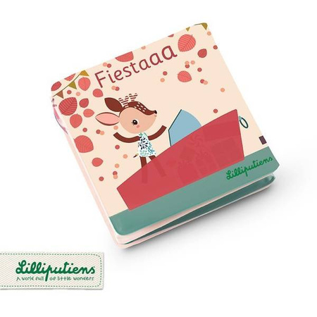 LILLIPUTIENS Magiczna rozkładana książeczka-harmonijka do kąpieli Fiesta Las 12 m+